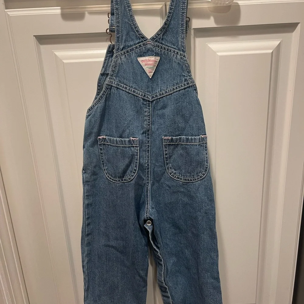 Oshkosh b’gosh infant toddler girl jean overalls‎ 24 months